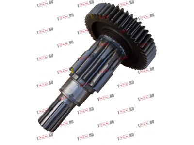 Вал промежуточный делителя (длинный) КПП Fuller 12JS160 SH КПП (Коробки переключения передач) 12JS160T-1707046 фото 1 Калининград