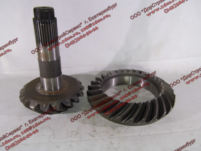 Коническая пара заднего редуктора (27х18, 31 шлиц) DF белая кабина DONG FENG (ДОНГ ФЕНГ) 2402ZH1827-024 (-025) для самосвала фото 1 Калининград