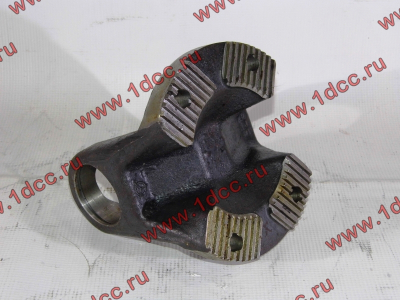 Фланец карданного вала D-180, 4 отв., с насечками, под крест. d-57 (152мм) SH SHAANXI / Shacman (ШАНКСИ / Шакман)  фото 1 Калининград