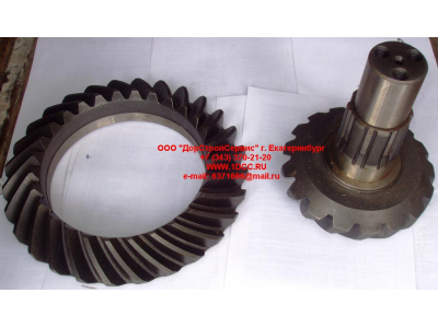 Коническая пара среднего редуктора (28х17, i-5.73, короткий хвостик) H HOWO (ХОВО) AZ9004320251 фото 1 Калининград