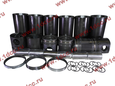Поршневая группа WP12 (6 гильз, 6 поршней, 6 пальцев, комплект колец) SH SHAANXI / Shacman (ШАНКСИ / Шакман) WP12-SET фото 1 Калининград