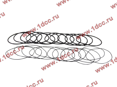 Кольцо уплотнительное гильзы цилиндра (комплект 12 тонких и 12 толстых) двигатель TD226B6G Lonking CDM (СДМ) 01153804/01153805 фото 1 Калининград