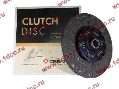 Диск сцепления ведомый 430 мм (Z=10, D=52, d=41) CREATEK H,F,DF CREATEK AZ9114160020/CK8044 фото 1 Калининград